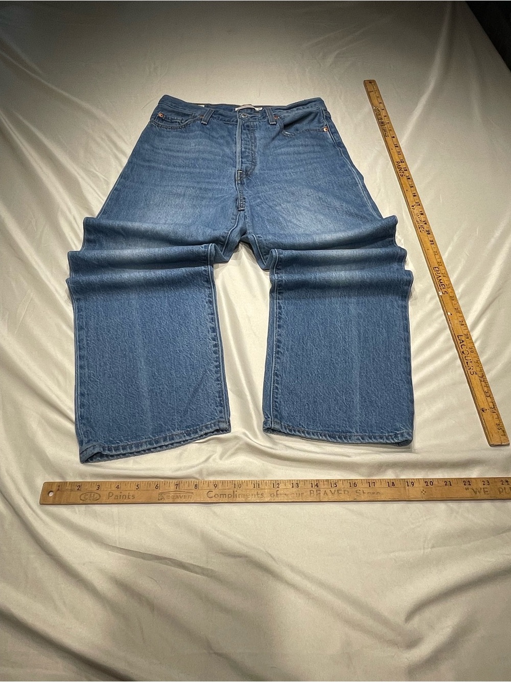 Levi’s Made & Crafted Big E Ribcage Straight Jeans – W29 L27 Premium denim.